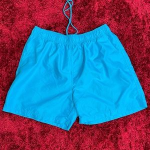 Faded Glory Swim Trunks Shorts Blue Casual Style Summer Large Target